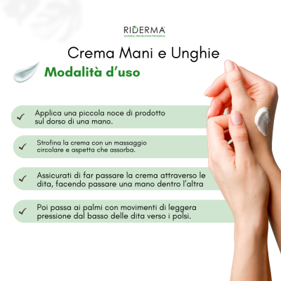 RIDERMA CREMA MANI E UNGHIE 100ml