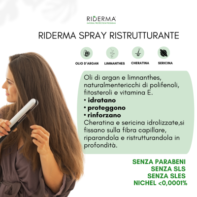 RIDERMA SPRAY RISTRUTTURANTE 150 ml