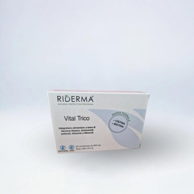 RIDERMA VITAL TRICO 30 cp da 850 mg